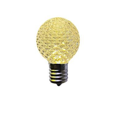 G40 Faceted SMD Bulb E17 (C9) - Warm White